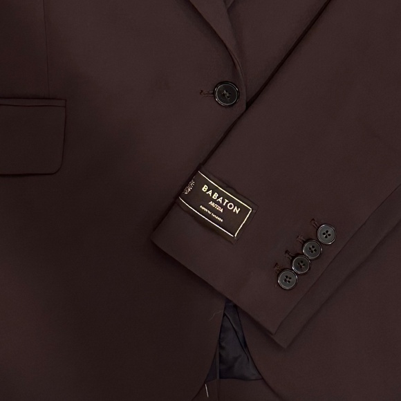 Aritzia Babaton Producer Blazer in Rich Mocha Brown NWT Size 12 - Picture 2 of 9